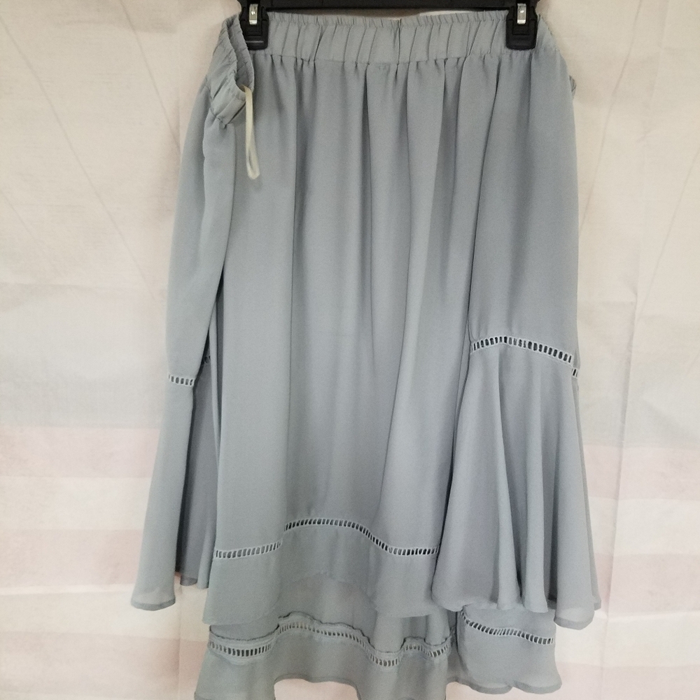 Off the Shoulder Gray Top 2X